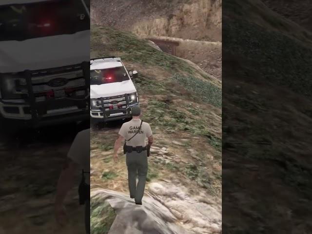 Drone finds injured hiker - Medivac Called - LSPDFR #shorts #lspdfr
