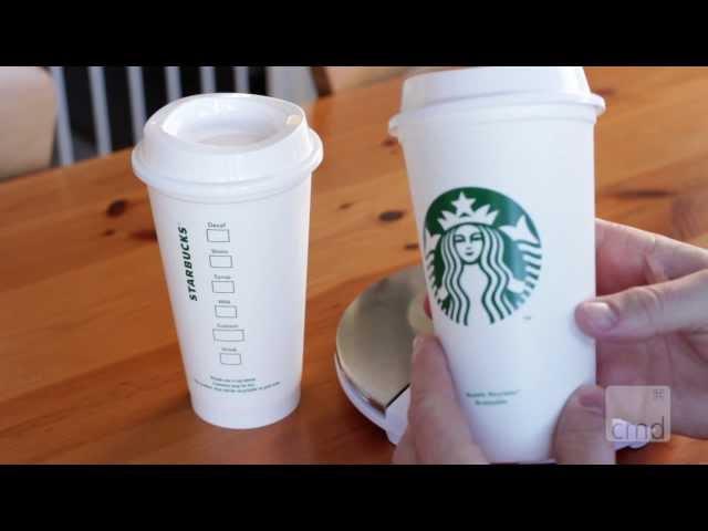 Starbucks New $1 Resusable Coffee Cups