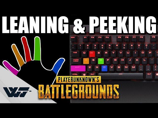 GUIDE: How to fluently LEAN & PEEK (Using Q and E) in PUBG +Keyboard Cam