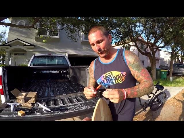 Christian Griffith Testing on Hamboards HST Trucks