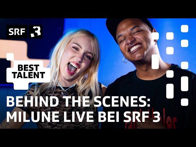 Making-of: So entsteht die Livesession von Milune | Best Talent – August 2024 | SRF 3