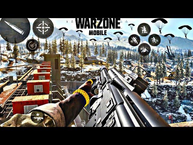 call of duty Warzone Mobile After Update gameplay Poco f6 Snapdragon 8s gen 3 Android gameplay