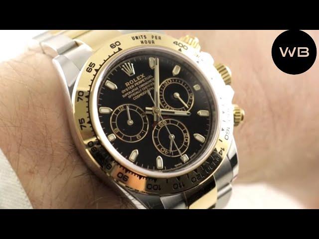 Rolex Daytona Steel Gold 116503 Cosmograph Daytona Luxury Watch Review