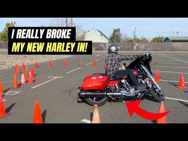 I Really "BROKE" My BRAND NEW Harley In! Break In Period