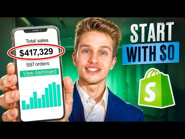 How To DropShip With $0 | FREE Shopify Dropshipping Course