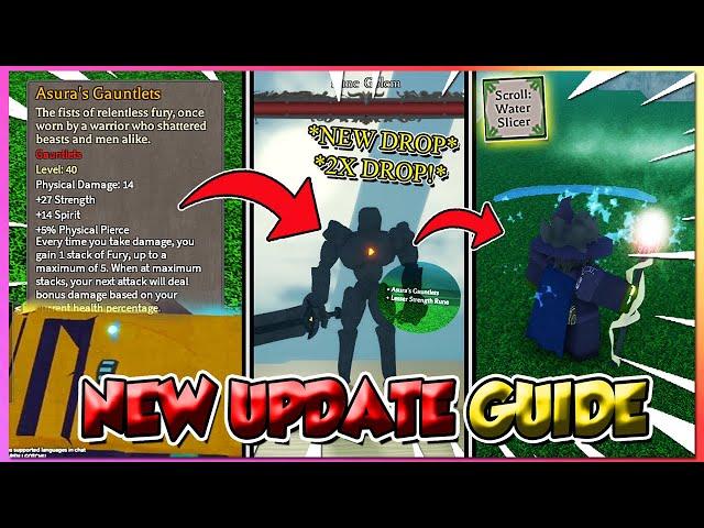 Rune Slayer New Best 2x Drops Update Guide Again! (How To Get New Legendary,New Scroll,Etc)