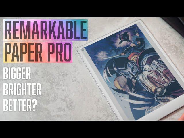 reMarkable Paper Pro 72hrs in | So Much More than a Kindle Scribe Color 