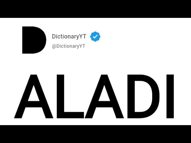 ALADI Meaning in English