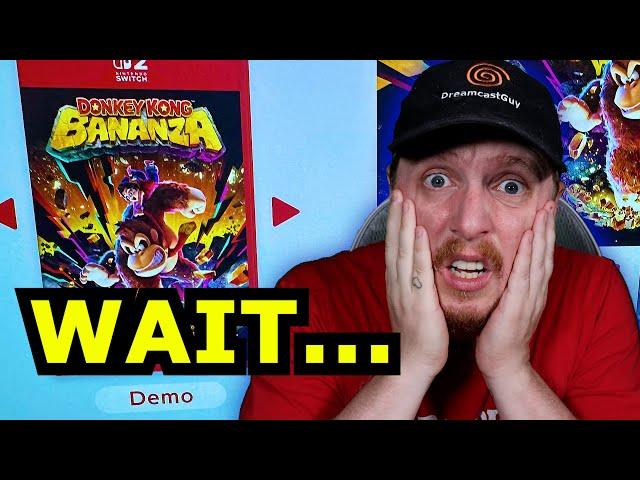 I PLAYED Donkey Kong Bananza! - Demo Gameplay Impressions! (Switch 2)
