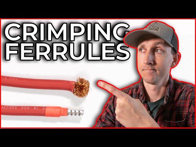 How to Crimp Ferrules (and Why You Need Them)