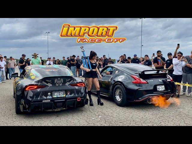 2 Step / Rev Battle IFO Ennis, TX 2024 with Supra vs Nissan vs Honda vs Infiniti plus more!