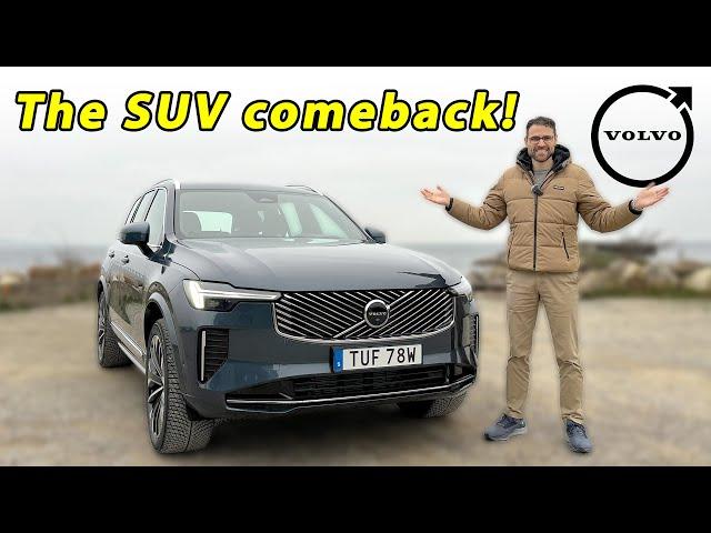 This update shows: The Volvo XC90 has still unfinished business!  2025 B5 driving REVIEW