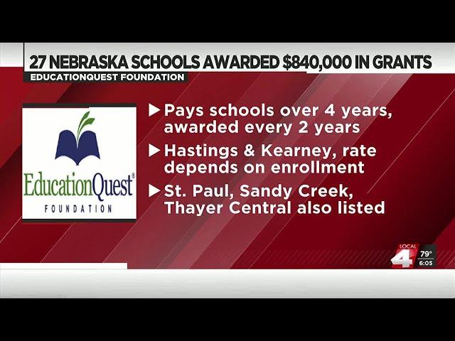 EducationQuest awards $840,000 in grant funding to 27 Nebraska high schools