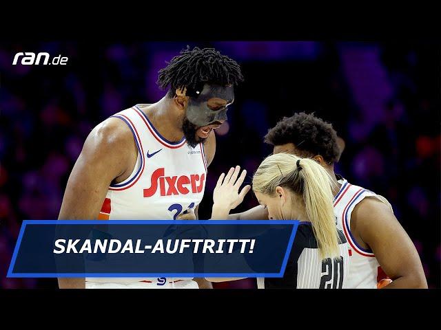 Embiid außer sich! NBA-Star geht auf Schiedsrichterin los