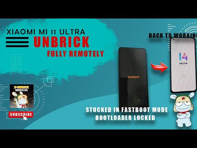 How to Unbrick Mi 11 Ultra | Fix Mi 11 Ultra Stuck in Fastboot Mode