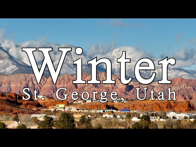 Winter in St. George, Utah