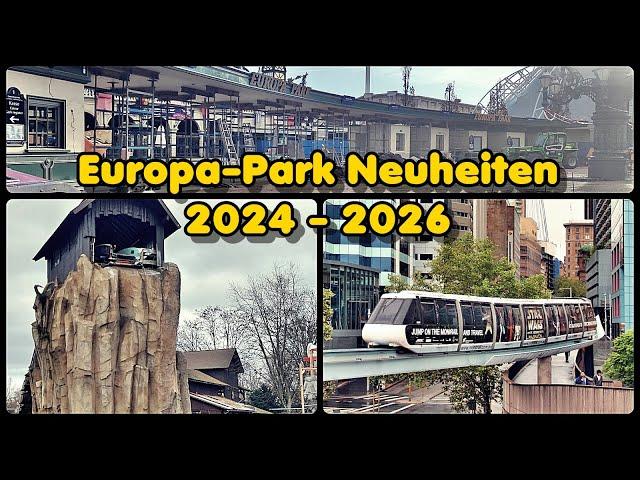 Die Zukunft des Europa-Park: Neuheiten von 2024 bis 2026