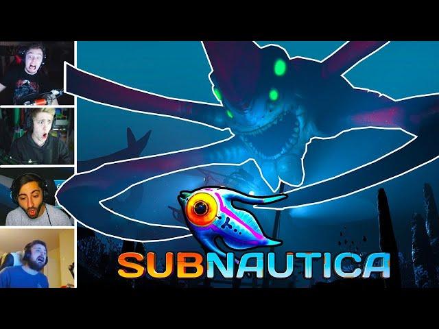 Subnautica Top Twitch Jumpscares Compilation (Horror Games)