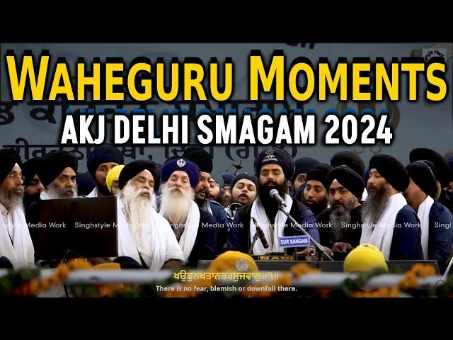 Waheguru Moments | AKJ Delhi Samagam 2024 | Waheguru Simran