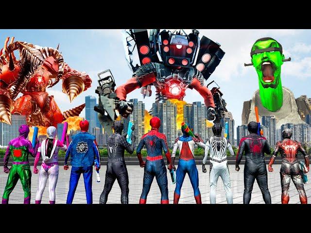 Superheroes vs Skibidi Toilet 2 | Superhero Story | Follow Me