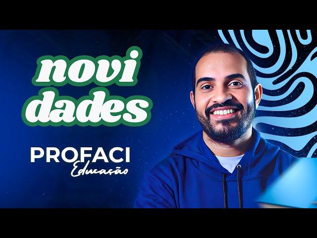  Novidades no Canal Profaci Educação! 