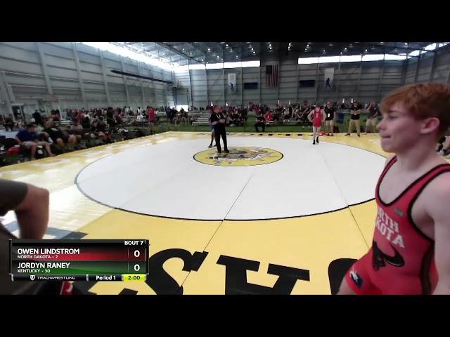 120 Lbs Round 3 (6 Team) - Owen Lindstrom, North Dakota Vs Jordyn Raney, Kentucky 11b8