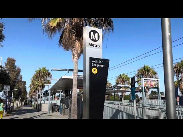 Los Angeles Metro E Line - 26th Street Bergamot Station Tour