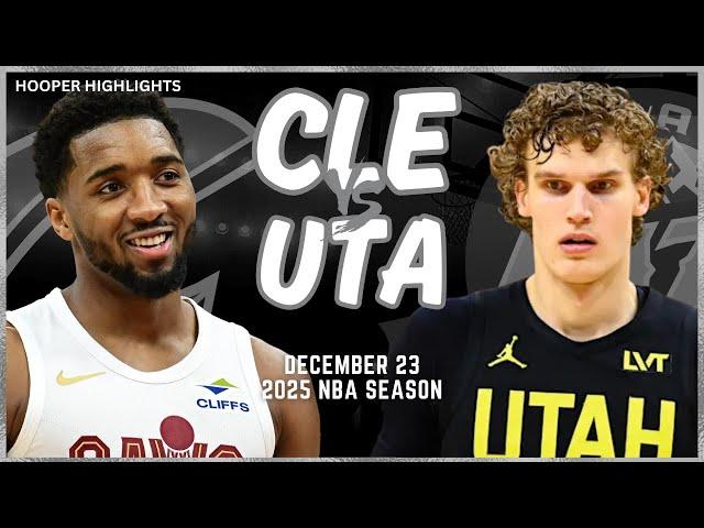 Cleveland Cavaliers vs Utah Jazz Full Game Highlights | Dec 23 | 2025 NBA Season