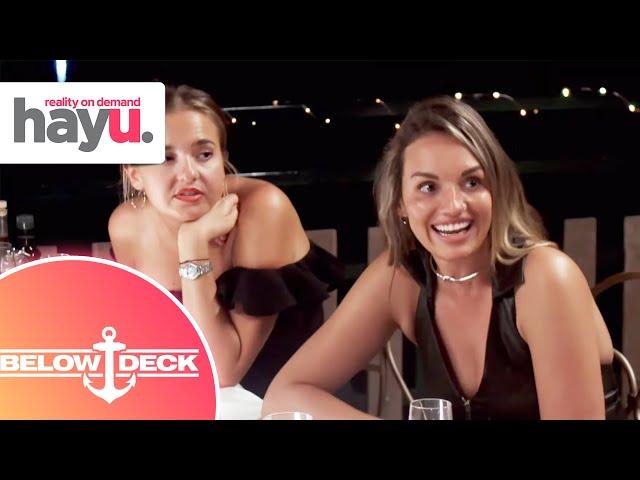 Smoking Drama At The Diner Table | Season 2 | Below Deck Sailing Yacht