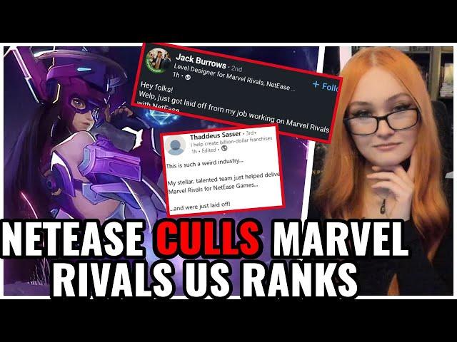 NetEase Culling Ranks Of Seattle Marvel Rivals Team, Director & Level Designer Gone? (UPDATE PINNED)