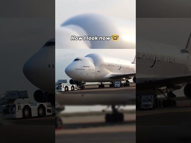 How I look now VS in 2025 ‍️ #plane #planes #boeing #boeing747 #b747 #747 #dreamlifter #lockin