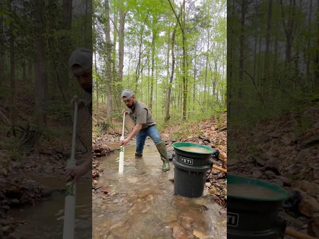 Finding Insane Gold with the Trek 6x24 Dream mat sluice box while Gold Prospecting