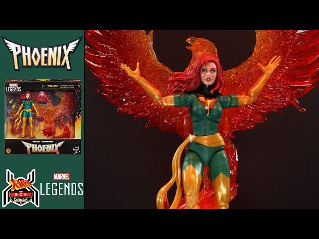 Marvel Legends JEAN GREY PHOENIX FORCE X-Men Deluxe Figure Review