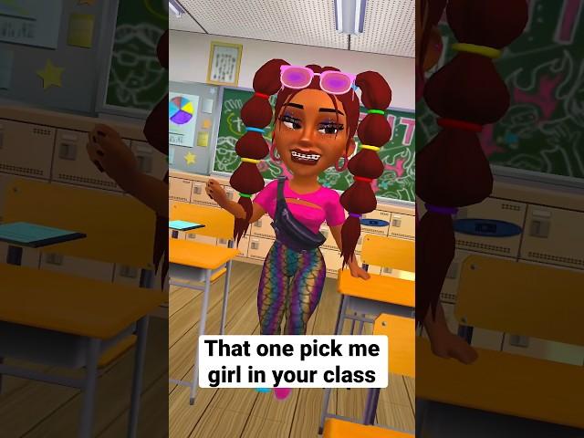 Pick me girl in your class #comedy