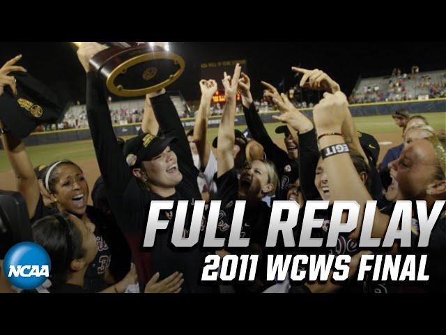 Arizona State vs. Florida: 2011 Women's College World Series | FULL REPLAY