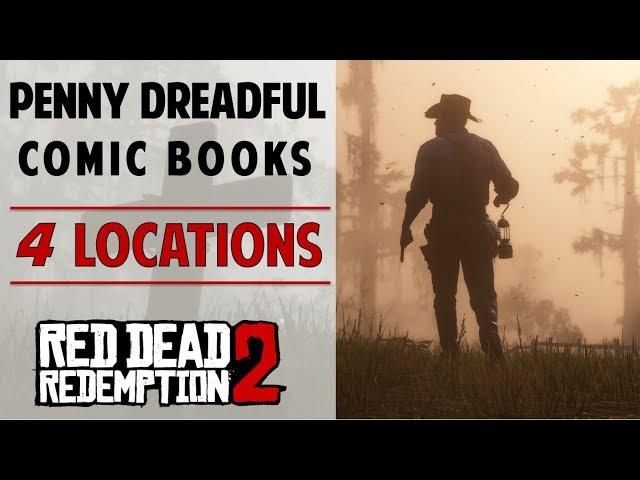 Location of Penny Dreadful Comic Books for Jack | Red Dead Redemption 2 (Jack's Request)