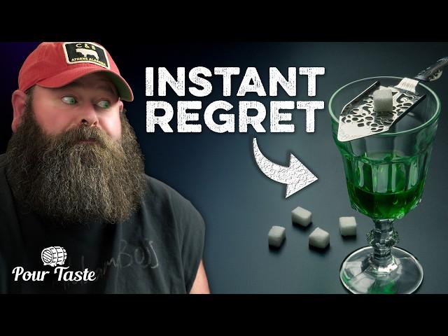 Here’s Why They Warn You NOT to Drink Absinthe Neat