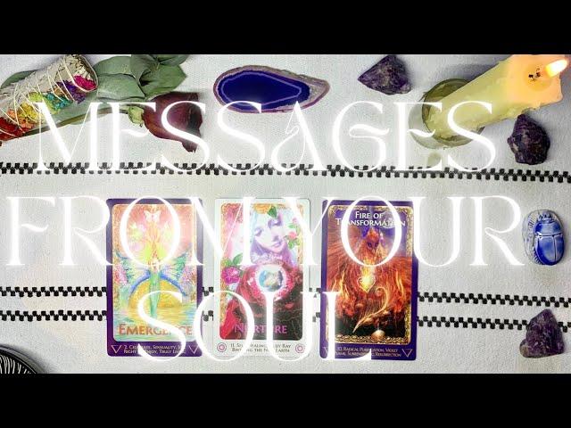 Messages From Your Soul  PICK A CARD ️ Healing Reading