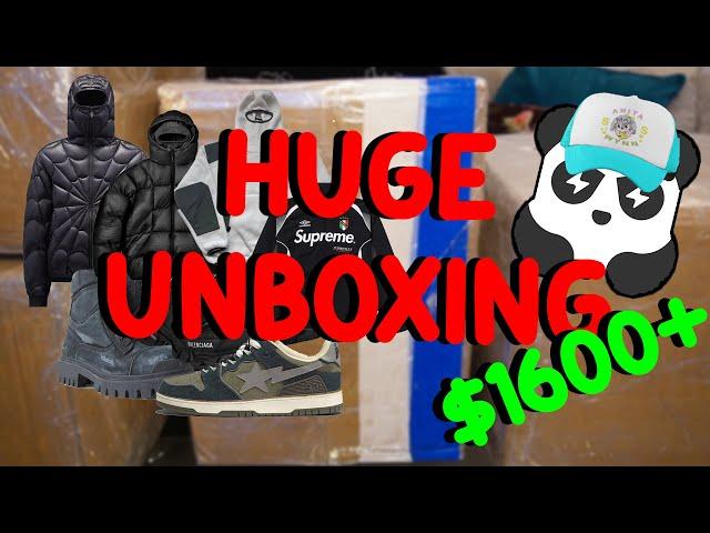 CRAZY EXPENSIVE $1600+ PANDABUY HAUL UNBOXING (30KG)