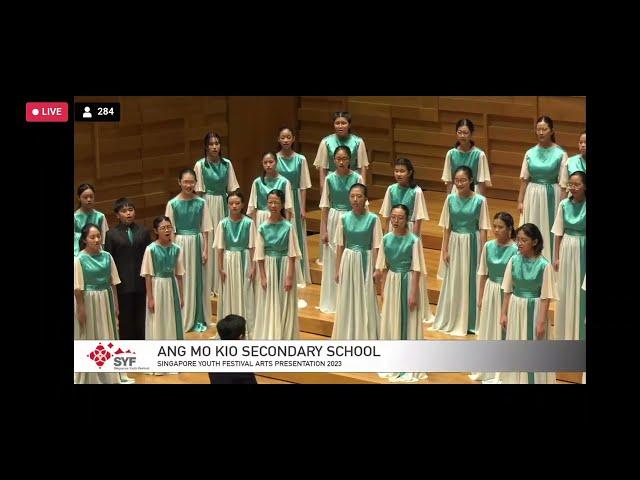 [SYF 2023] ANG MO KIO SECONDARY CHOIR - IKAN KEKEK, O VOS OMNES