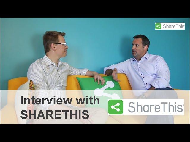 ShareThis | Interview with its Founder & Chairman - Tim Schigel