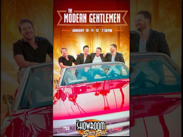 Start 2025 in style with The Modern Gentlemen “Live from Las Vegas”
