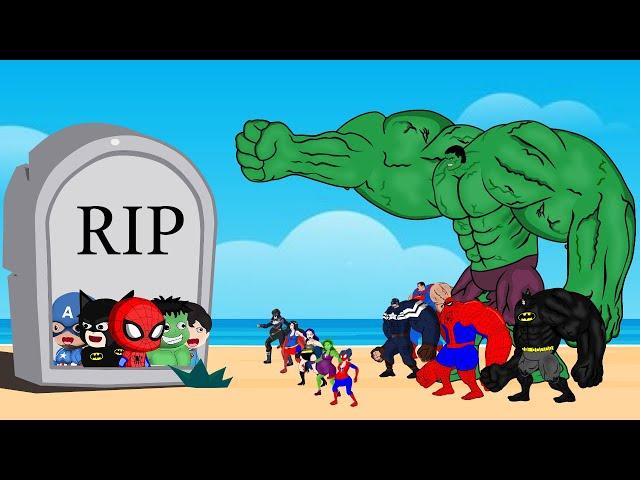 Rescue Team Baby Hulk, Spider Man, Batman: Returning from the Dead SECRET - SUPER HEROES MOVIE