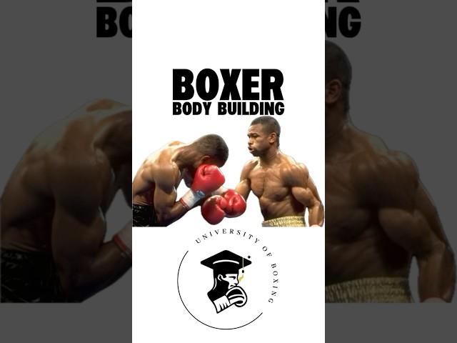 Boxer Body Building #royjonesjr #newyearresolution #boxing #bodybuilding #training