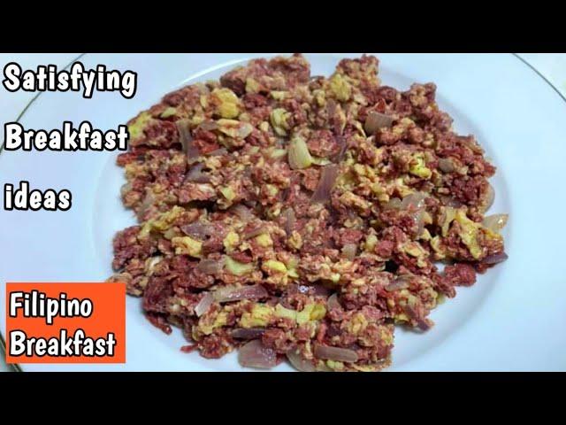 Satisfying Breakfast ideas!! / Filipino Breakfast! / Delicious!!