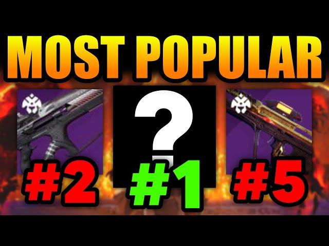 Most Popular PvE Weapon from Season of the Haunted