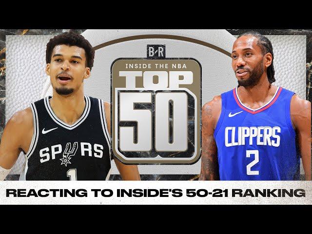 Reacting to Shaq, Chuck, and Kenny's 50-21 Player Rankings | Inside the NBA Top 50