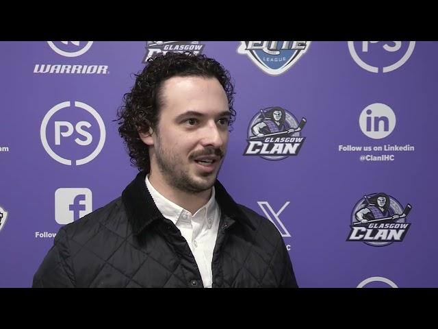 Post Game 06/12/24 vs Manchester Storm - Robert Lachowicz