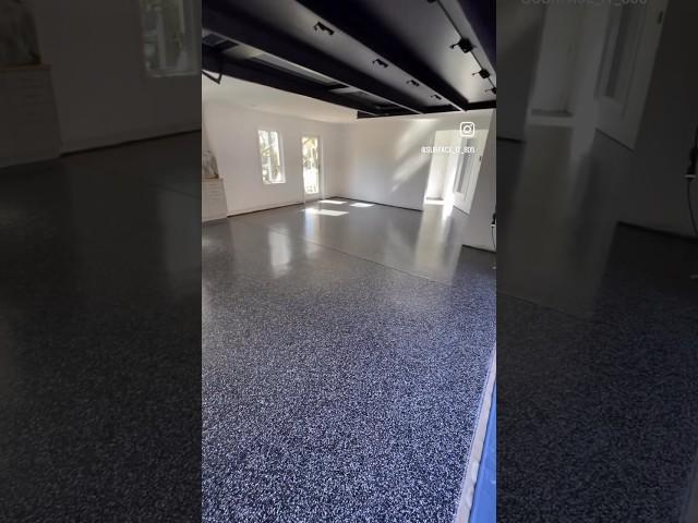 Epoxy flooring with moisture vapor barrier. #surfaceit805 #epoxyideas#epoxy#garagefloor#flooring