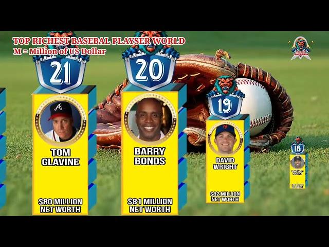 Top Richest Baseball Players World | Genalyst #baseball #richest